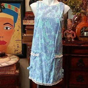 Lilly Pulitzer dress chow wagon print